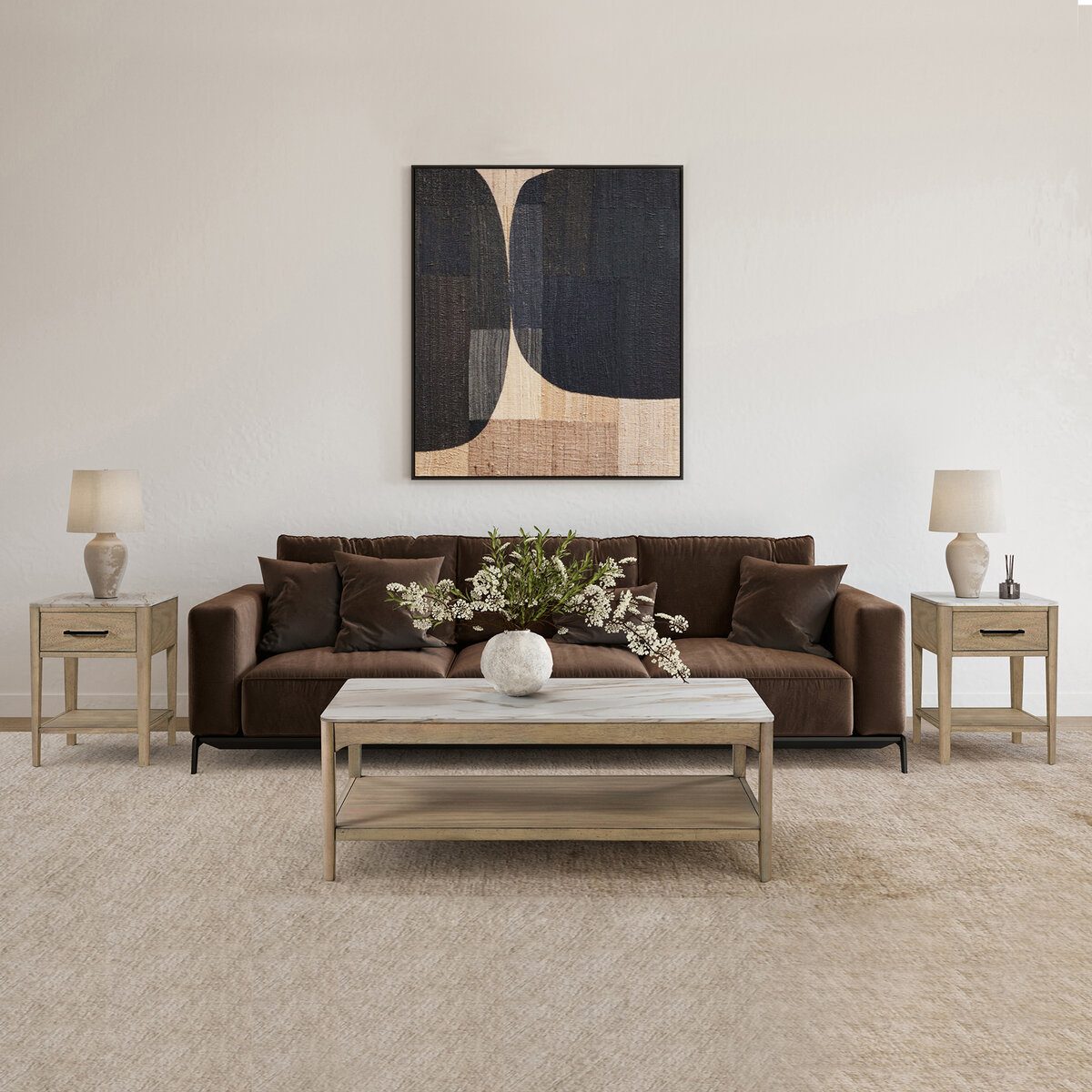 Loxley Rowe, Conjunto de mesas, 3 piezas