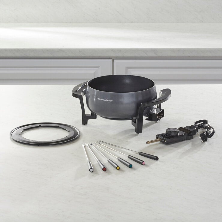 Hamilton Beach, Olla para Fondue 2.8 L de Capacidad Hamilton Beach, Olla para Fondue 2.8 L de Capacidad