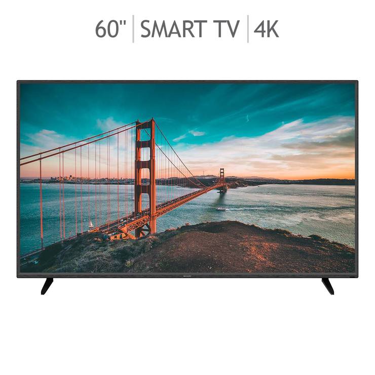 Sharp Pantalla 60" ANDROID TV 4K UHD LED SMART TV