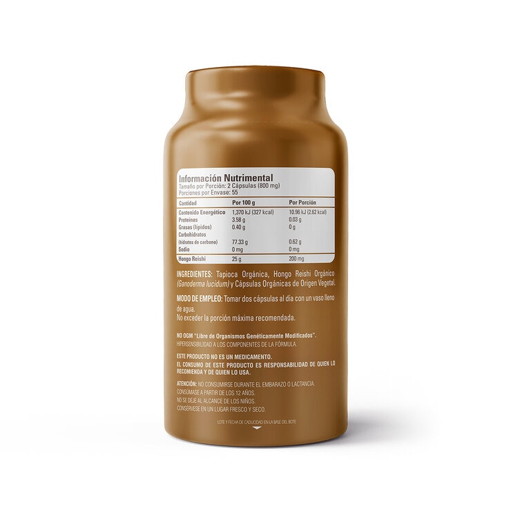 Organic Side Reishi 110 Cápsulas