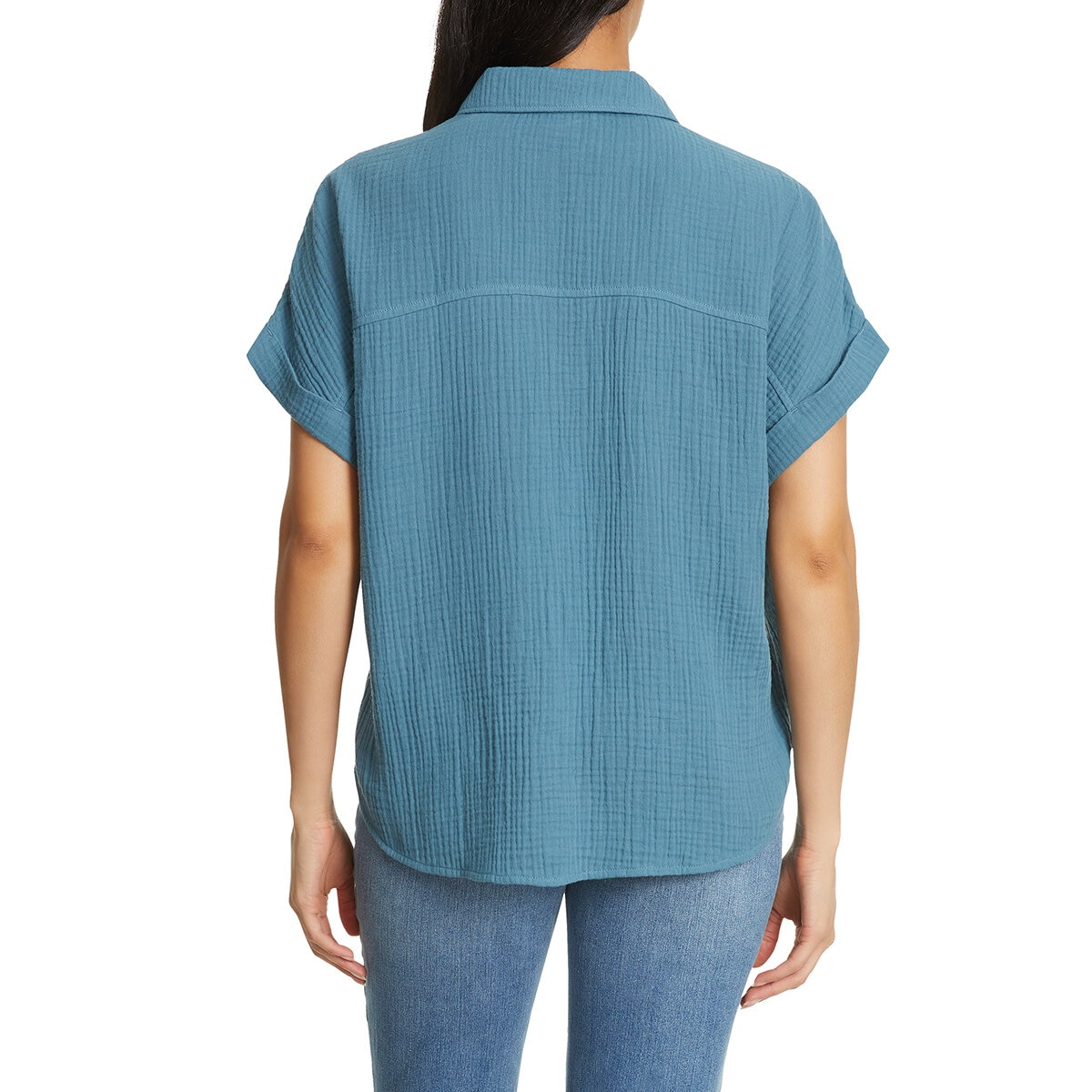 Jessica Simpson Blusa para Dama Azul Grande