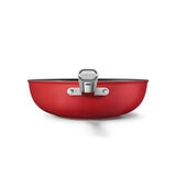 Smeg Wok 30cm rojo