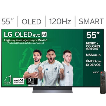 LG Pantalla 55" OLED 4K Smart TV LG Pantalla 55" OLED 4K Smart TV