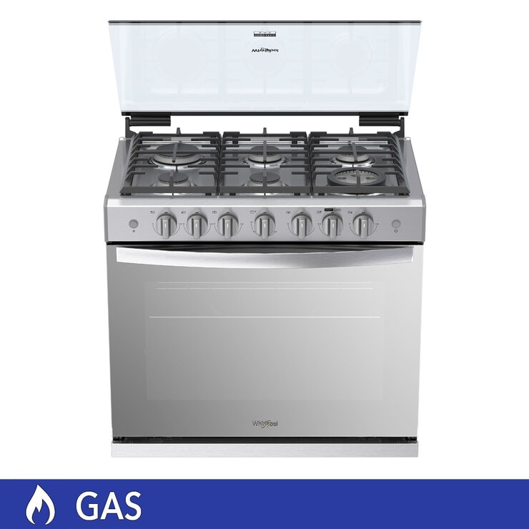 Whirlpool estufa con quemadores 30"