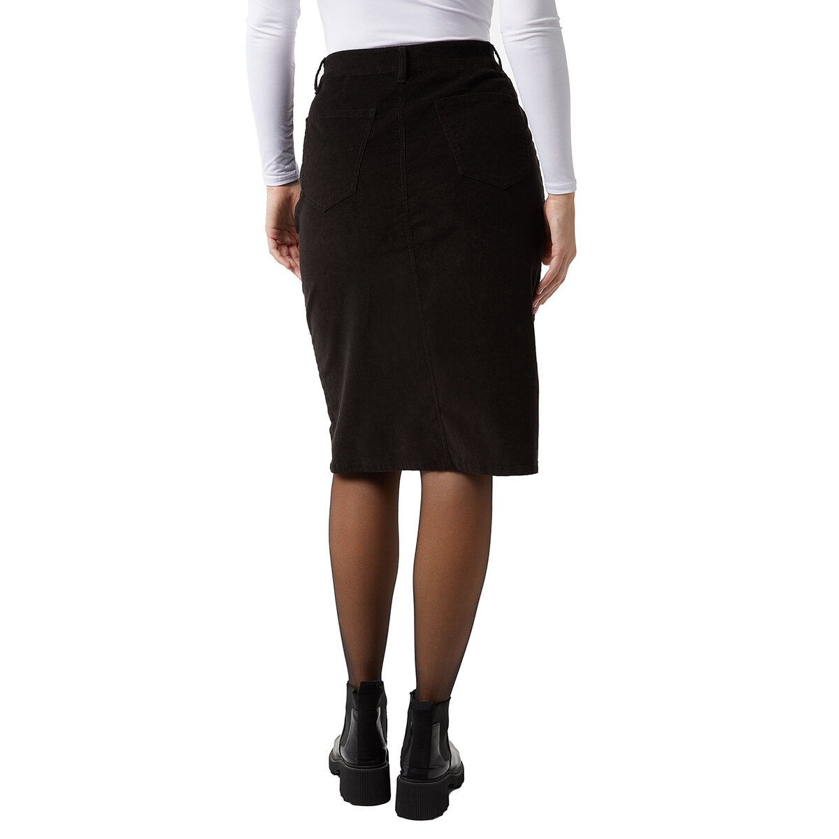 32 Degrees Heat Falda para Dama Negro Extra Grande