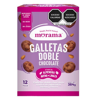 Morama Galletas Doble Chocolate 384 g