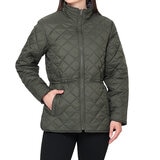 Nicole Miller Original Chamarra reversible para Dama Verde Mediana