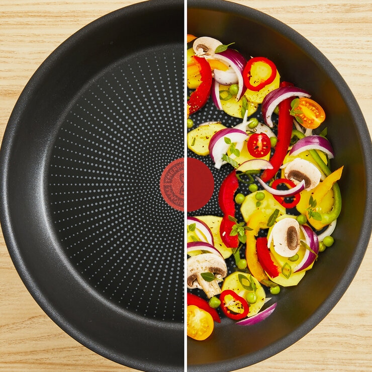 T-Fal Batería de Cocina de Aluminio, 11 piezas