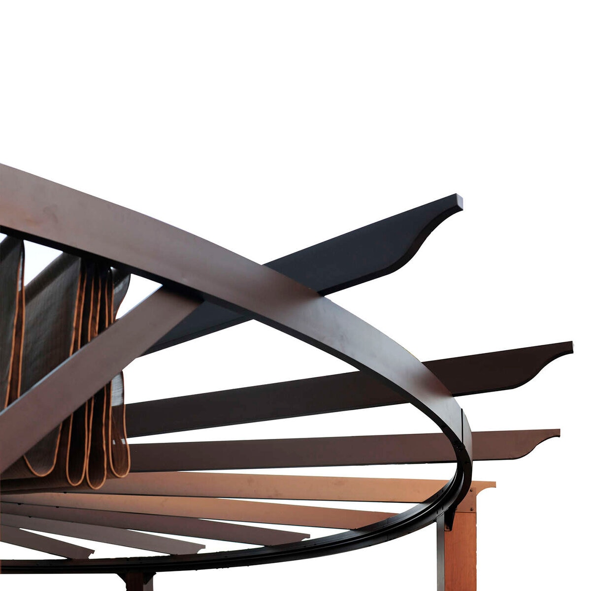 Shandong, Pérgola Semicircular Iris de 6.5m x 2.3m