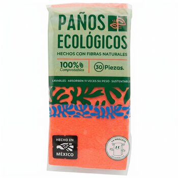 La Mascota Paños Ecológicos 30 pzas