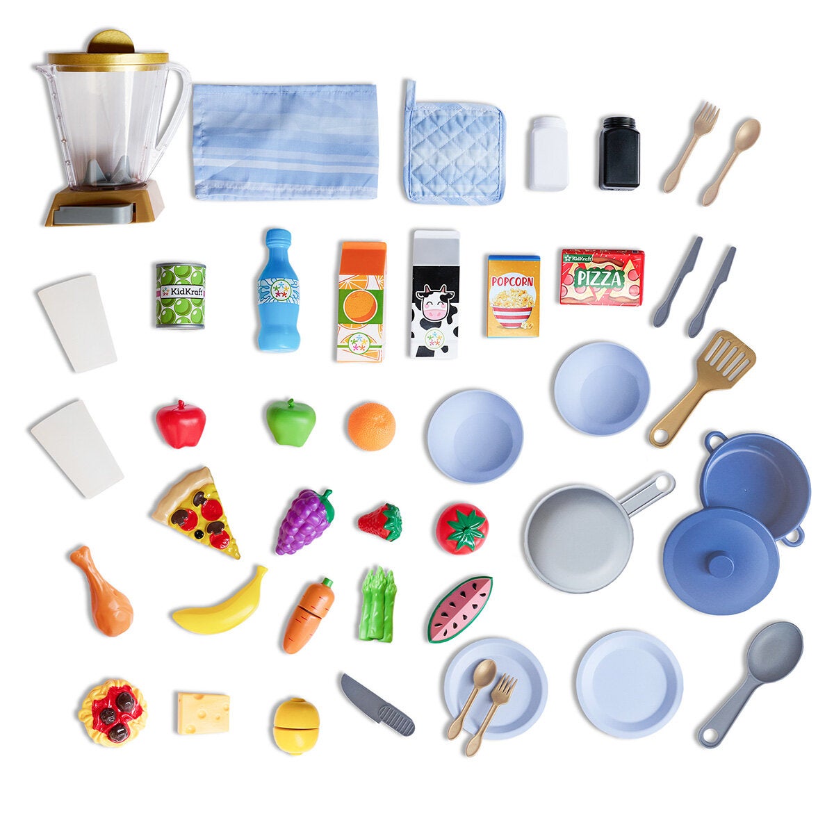 Kidkraft Cocina de Juguete para Cocinar, 44 Accesorios