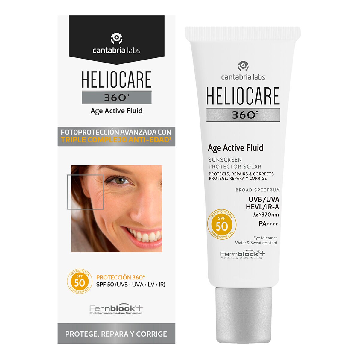 Heliocare 360° Age Active FPS50 Fluid Protector Solar 50 ml