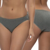 Black Bow Ropa interior para Dama 6 piezas Gris Chica