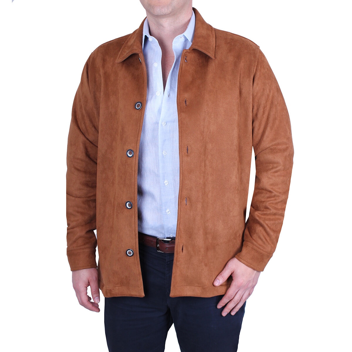 Emporio Colombo, Sobrecamisa para Caballero Color Camello