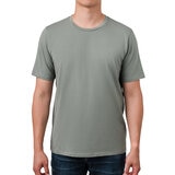 Rough Dress Playera para Caballero Verde cuello en V Chica