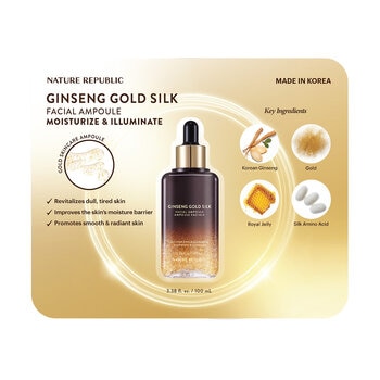 Nature Republic Ginseng Gold Silk Suero Facial Hidratante 100ml
