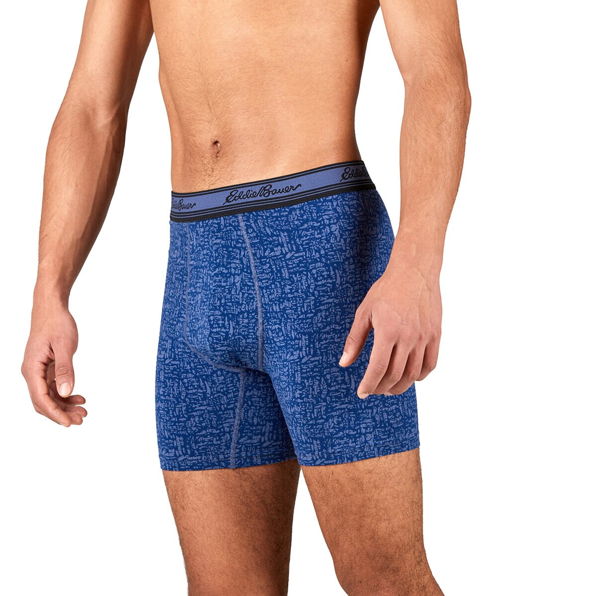 Eddie Bauer Boxers para Caballero 5 piezas Azul Mediana