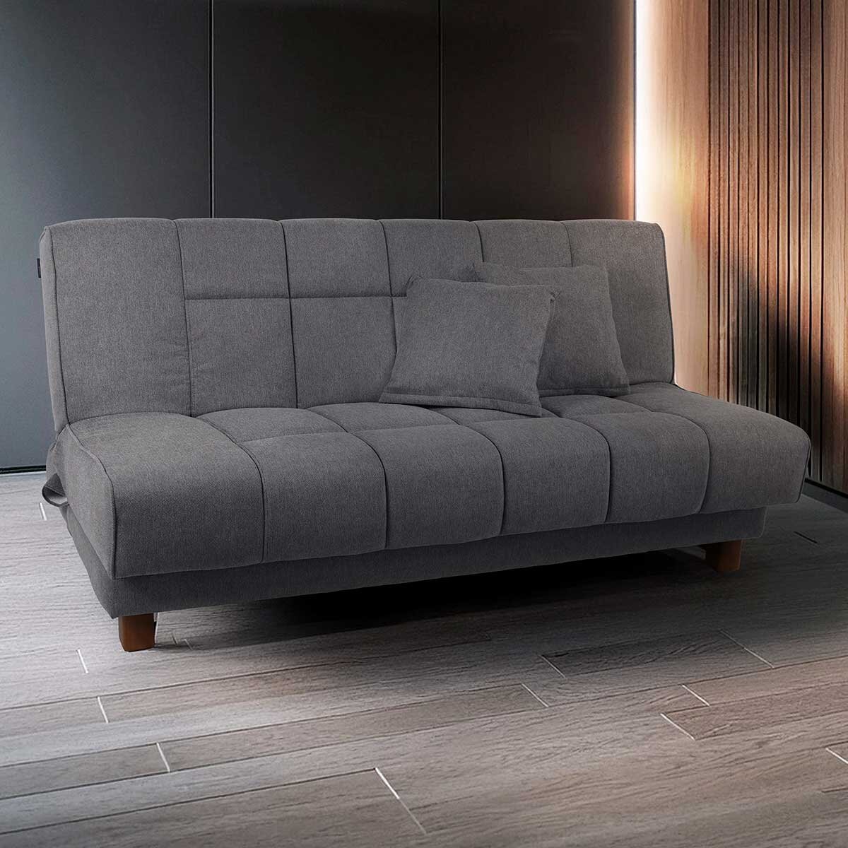 Violanti, Sofa Cama de 3 Plazas Sin Brazo, Tamaño Queen,