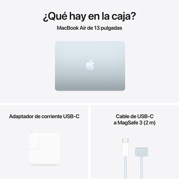 Apple MacBook Air 13" Chip M4 512GB Azul 24GB