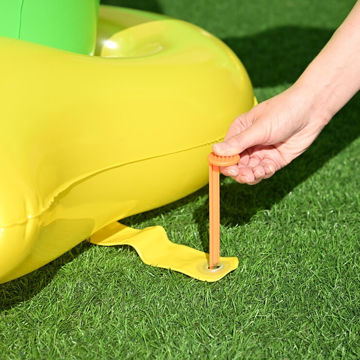 H2OGO! Túnel Inflable con Rociadores Froggy Fun