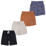 Pekkle Short 4 piezas para Niños y Niñas Varias Tallas y Colores