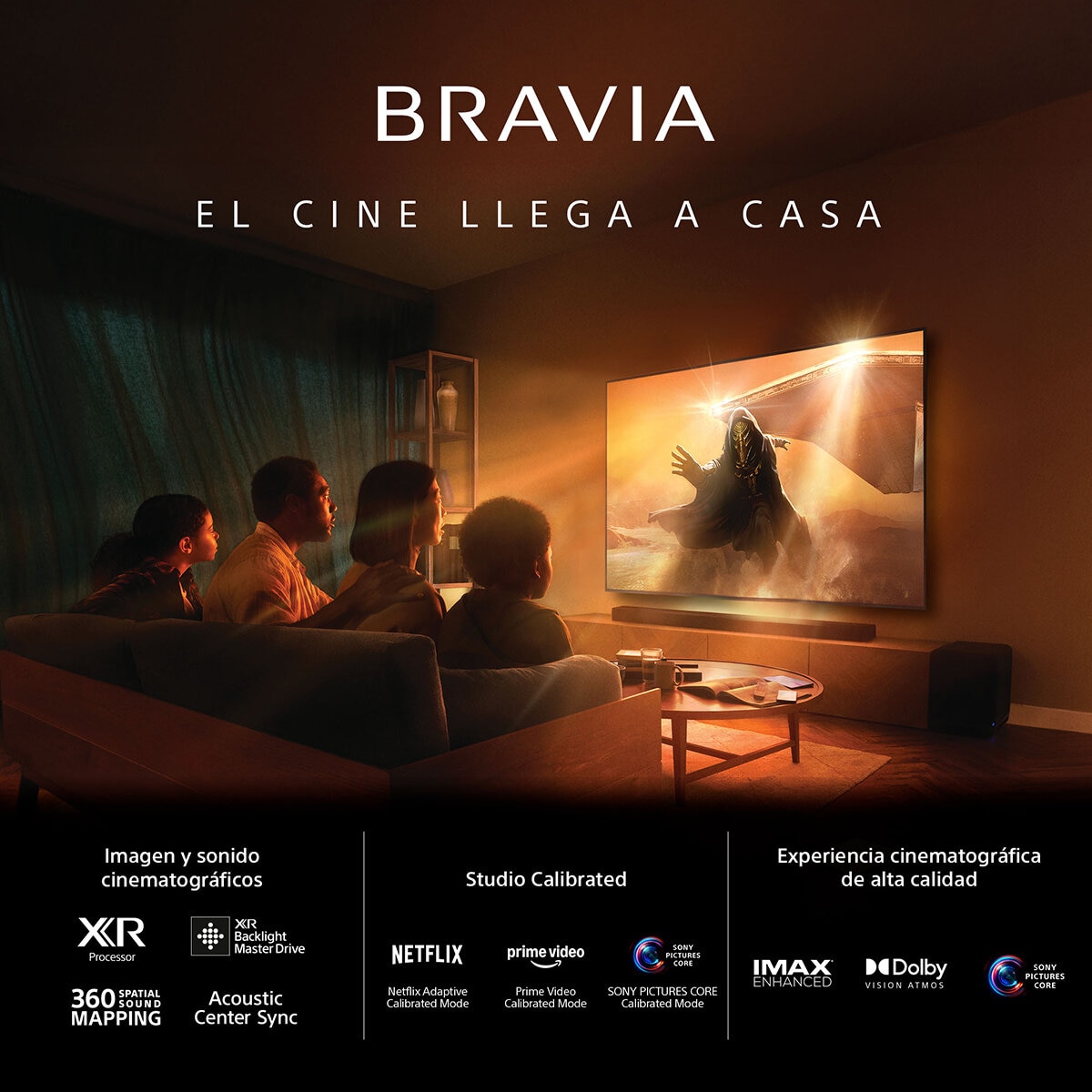 Sony Pantalla 65" BRAVIA 5 Mini LED Smart TV