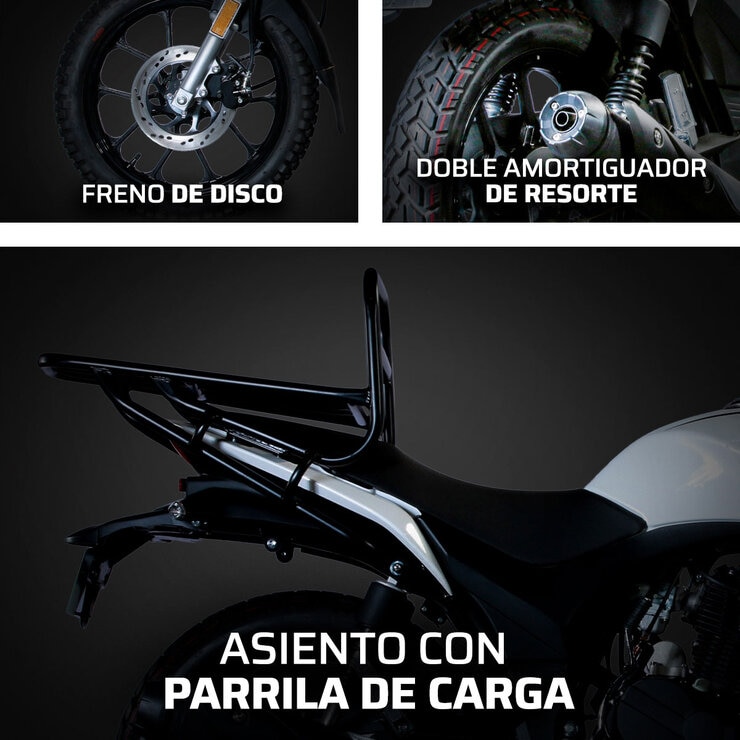 Vento Motocicleta Workman 250cc Blanco