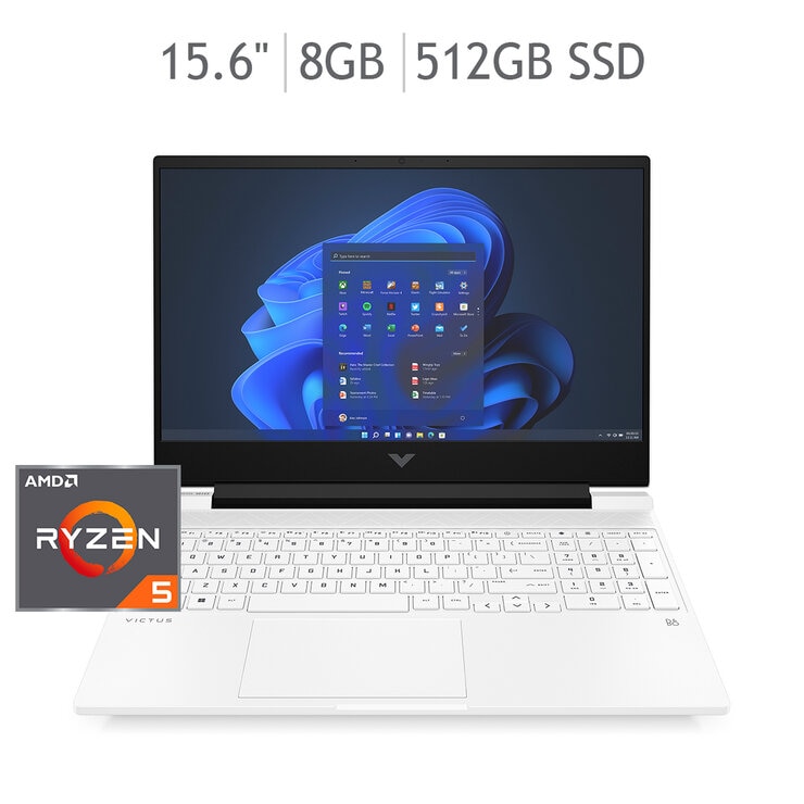 HP Victus Gaming Laptop 15.6" AMD Ryzen 5 5600H 8GB 512GB SSD Nvidia GeForce GTX 1650 (15-fb0120la)