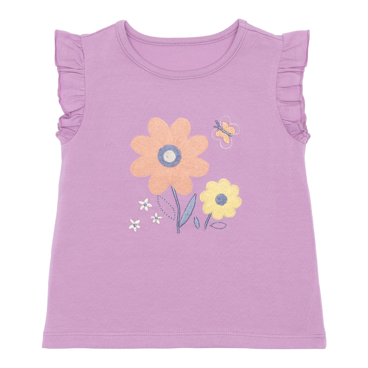 Pekkle Conjunto de 4 piezas para Niños y Niñas Flores 9 Meses