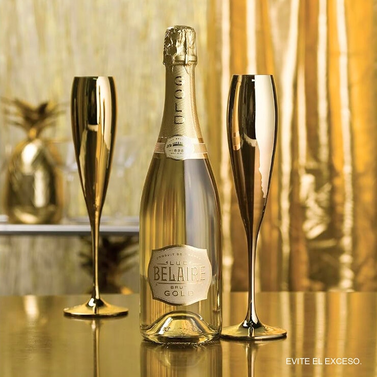 Vino Espumoso Luc Belaire Gold Brut 750 ml Vino Espumoso Luc Belaire Gold Brut 750 ml