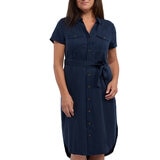 Teddi Rose Vestido para Dama azul mediana