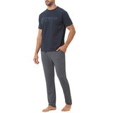 Buffalo David Bitton Pijama para Caballero Azul Extra Grande