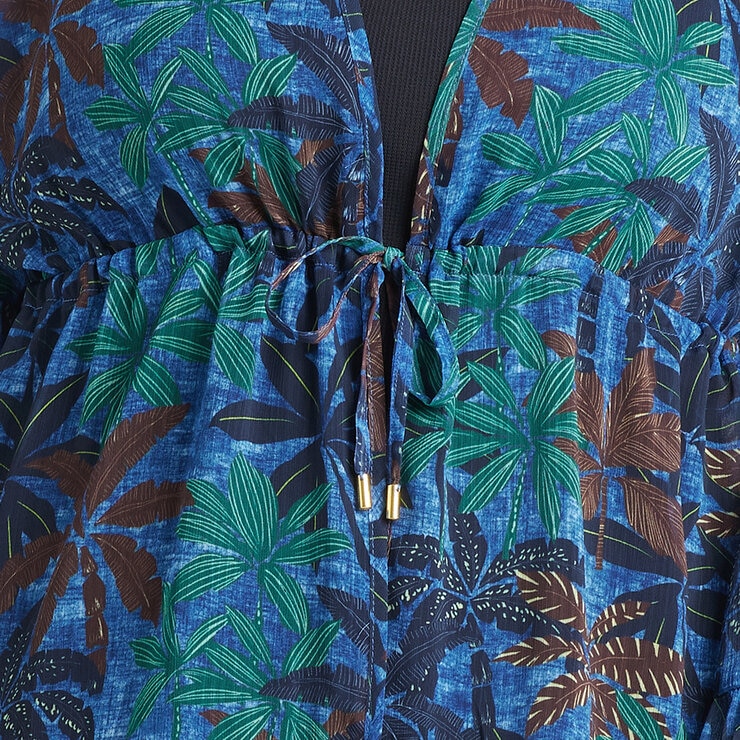 Bleau by Rod Kimono de playa para Dama Verde Extra Chica