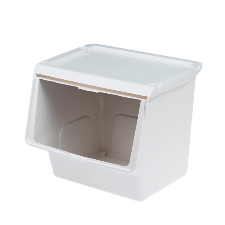 Litem, 2 Cajas Grandes de Almacenamiento Apilables, Marfil | Costco México