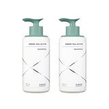 Amos Professional Shampoo de Té Verde 2 pzas de 500ml Amos Professional Shampoo de Té Verde 2 pzas de 500ml