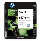 HP667 Cartucho de Tinta Negro HP667 Cartucho de Tinta Negro