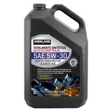 Kirkland Signature Aceite Sintético para Motor 5W-30 Alto Kilometraje 2 Botellas de 4.73 Litros