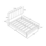 Violanti, Cama Matrimonial Beige