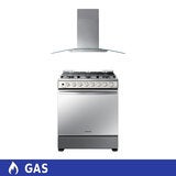 Samsung Combo de Estufa 6 Quemadores y Campana 75cm Samsung Combo de Estufa 6 Quemadores y Campana 75cm