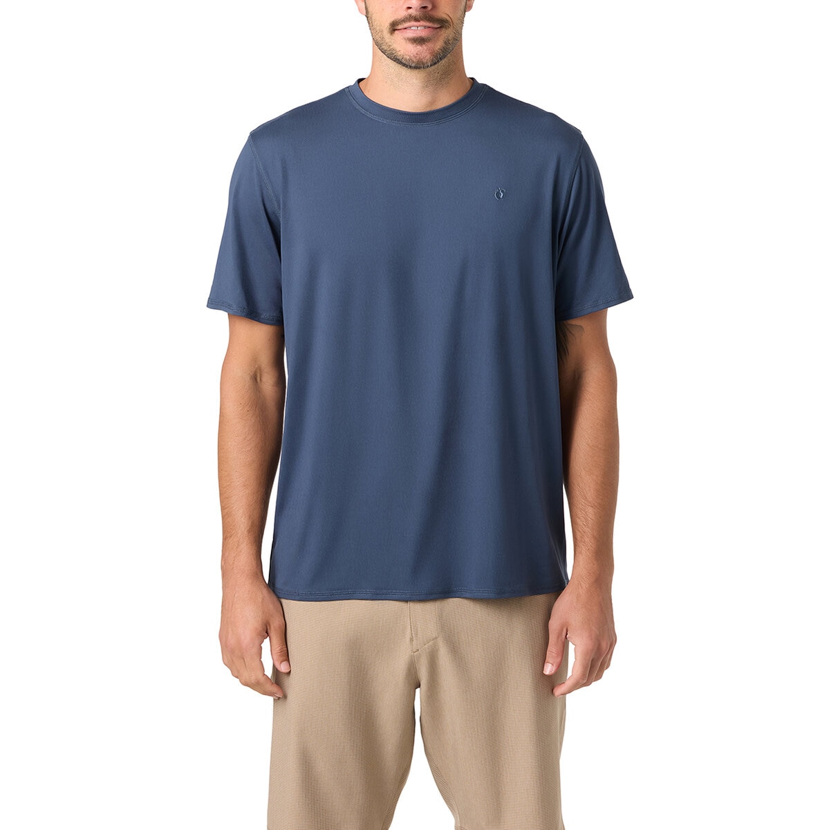 Hang Ten Playera para Caballero 2 piezas Azul marino / Azul cielo Extra Grande