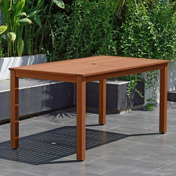 Midtown Concept, Orlando Mesa de Comedor para Exterior de Madera