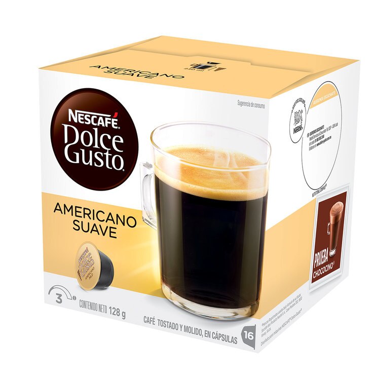 NESCAFÉ, Dolce Gusto, Americano Suave, 64 Cápsulas Costco México