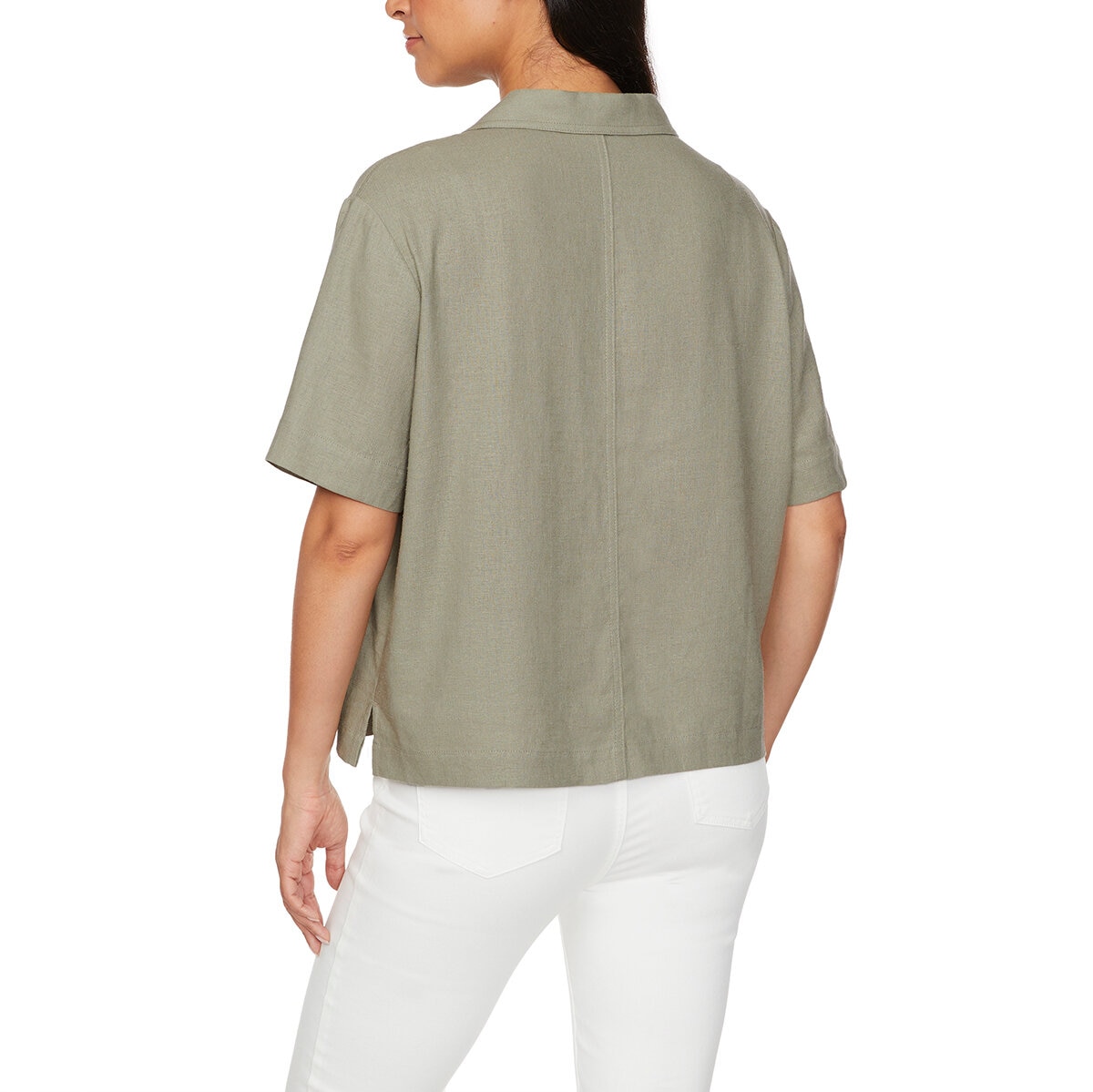 Buffalo David Bitton Blusa para Dama Verde Grande