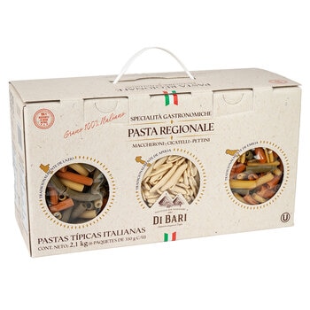 Di Bari Kit de Pastas Surtidas Típicas Italianas 6/350 g