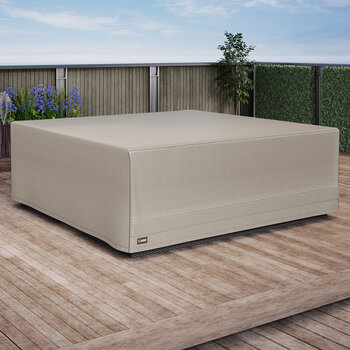 Seasons Sentry, Funda para Conjunto de Muebles de Jardín con mesa Cuadrada