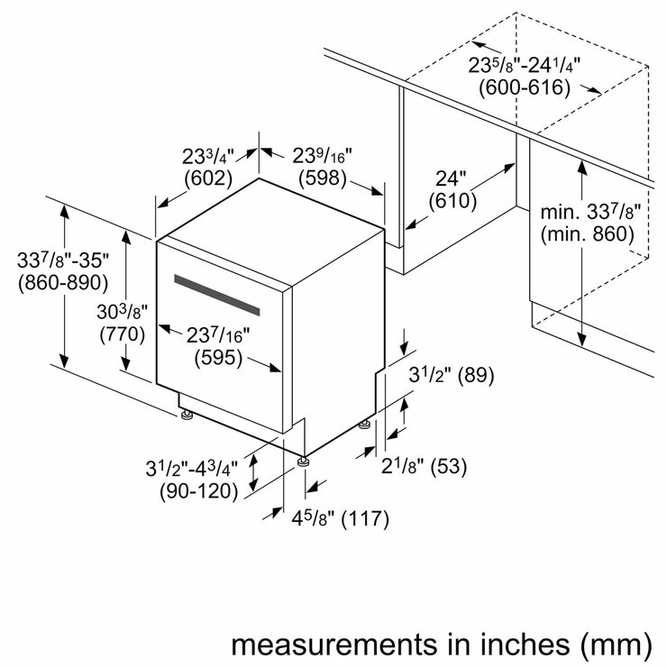 Bosch Lavavajillas de Emportre 60 cm 16 servicios