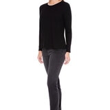 S.C. & CO. Blusa para Dama Negro Extra Grande