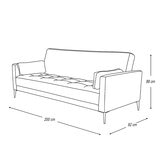 Ikasa, Leviatan, Sofá Cama