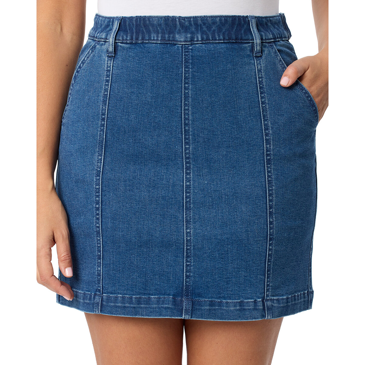Briggs Falda para Dama Azul Extra Grande