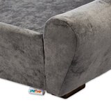 Maypet, Cama Minimalista para Perro, Tamaño Chico, Color Gris